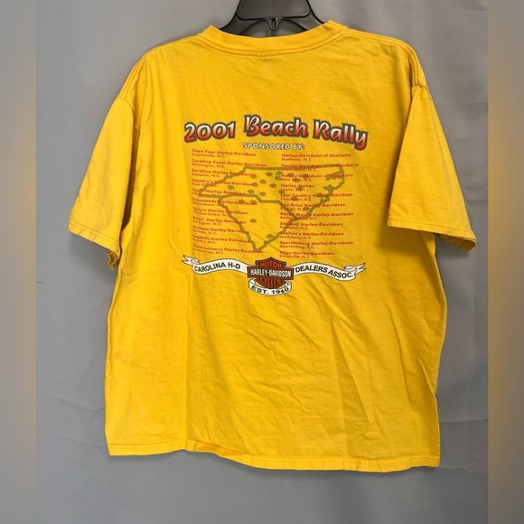 Harley-Davidson Myrtle Beach Rally T-Shirt Dealers Assoc. XL USA vintage - Picture 2 of 11